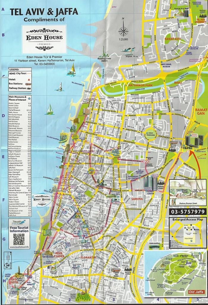 خريطة tlv
